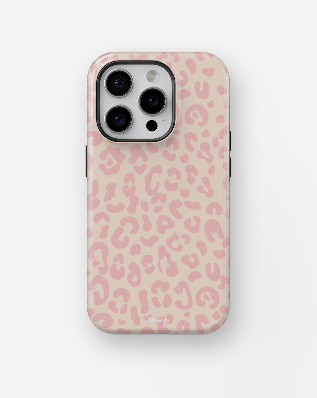 Pink Latte Leopard Case
