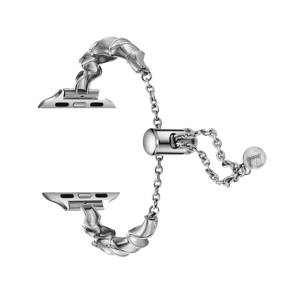 Rose Gold Wave Bracelet Watch Band