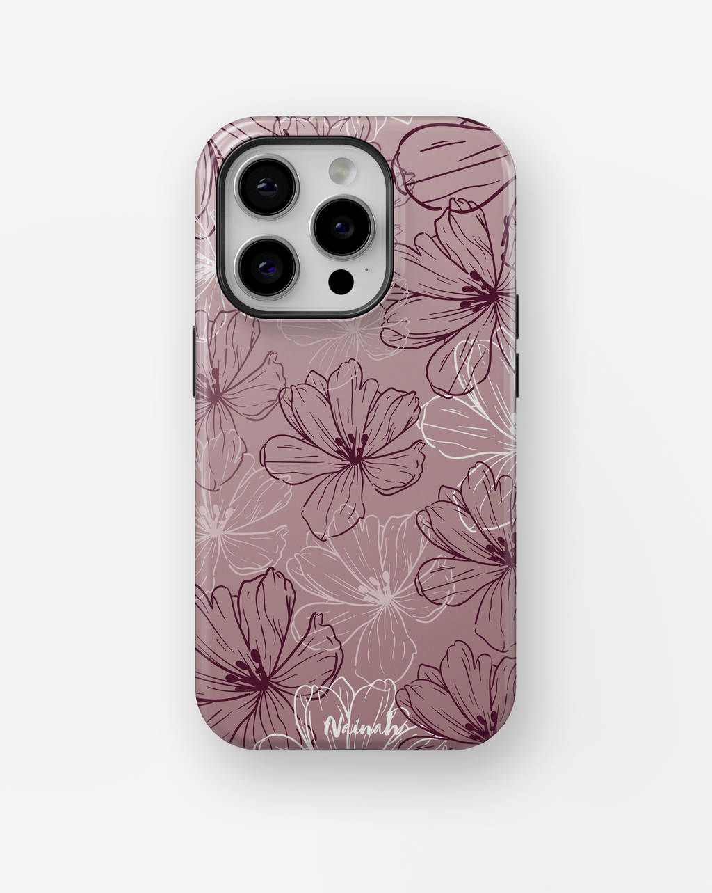 Dusty Rose Bloom Case