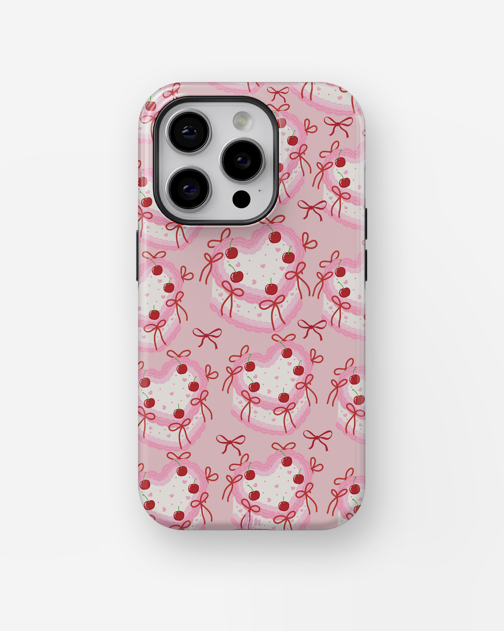 Strawberry Bow Cake Case