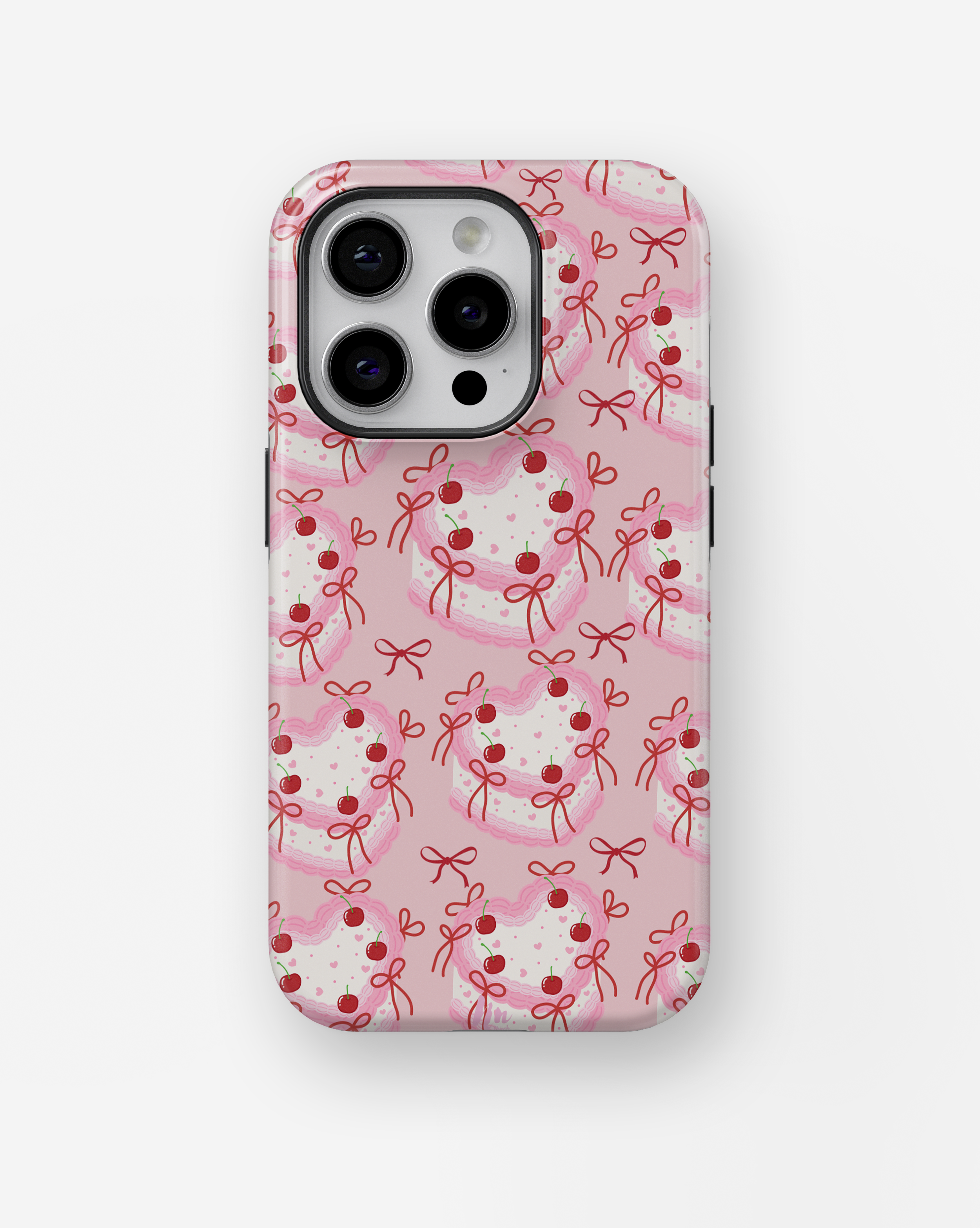 Strawberry Bow Cake Case