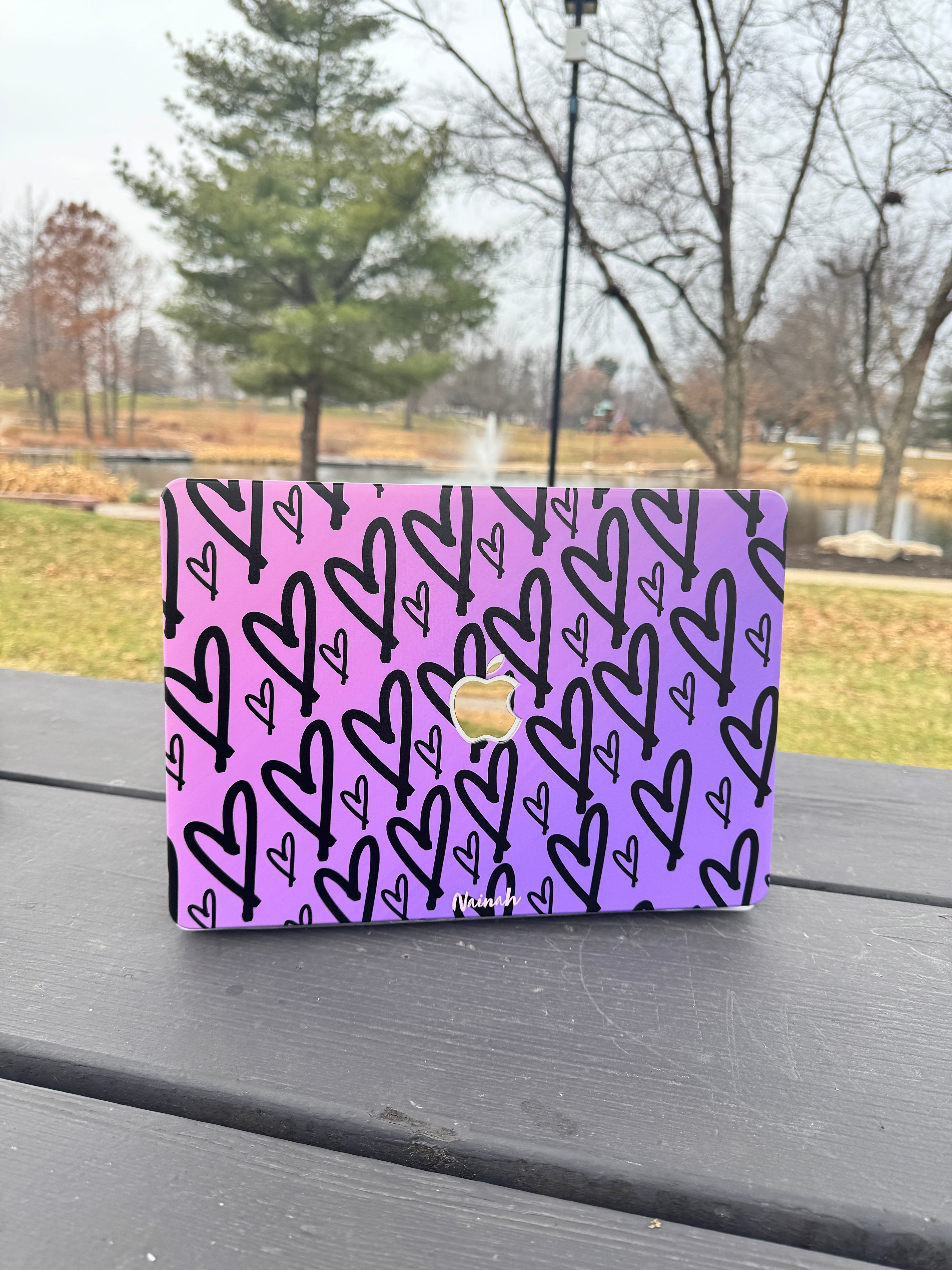 Endless Heart MacBook Case