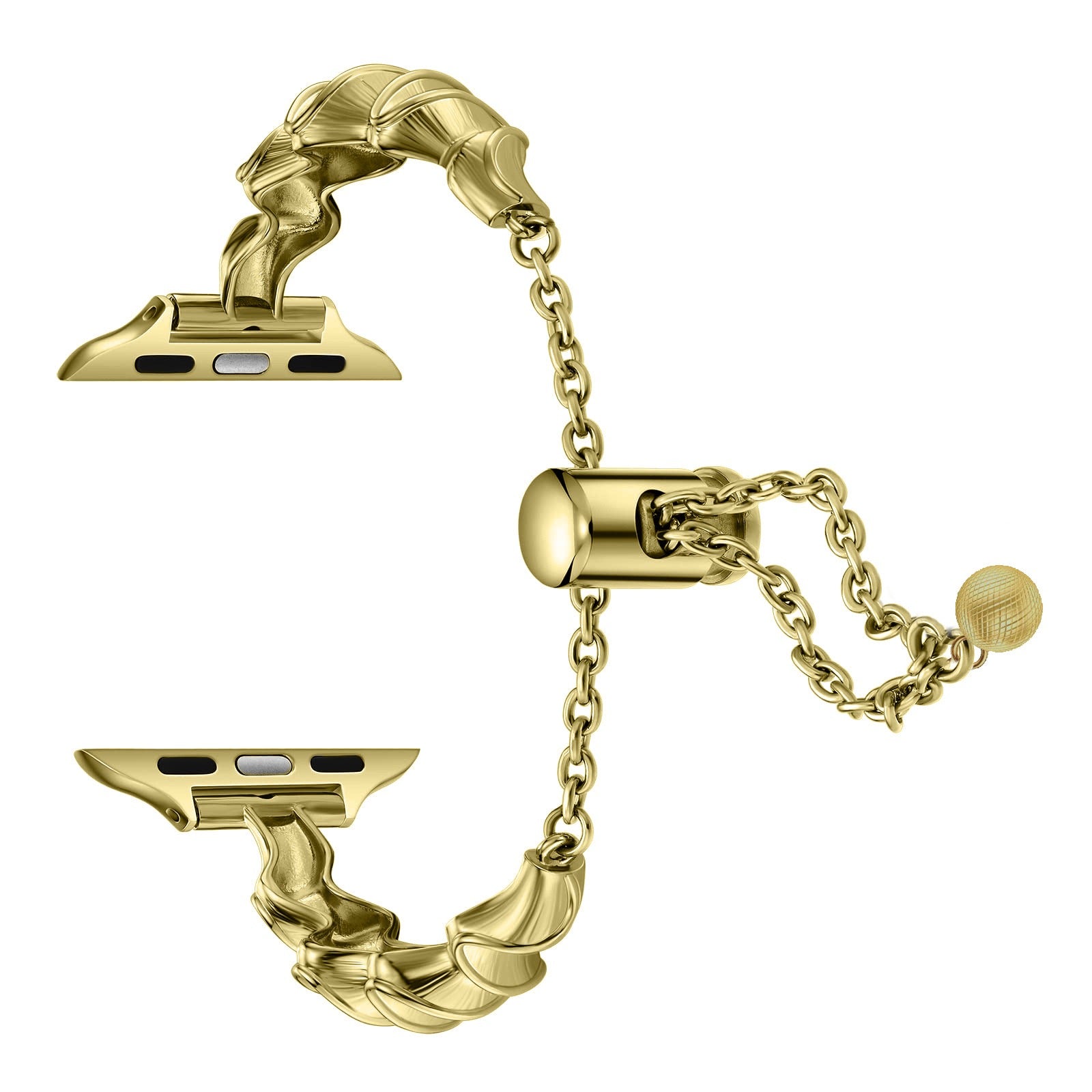 Rose Gold Wave Bracelet Watch Band